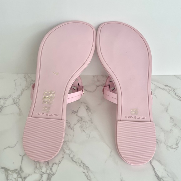 ❌❌SOLD❌❌ New Limited Edition Tory Burch Patent Leather Miller Sandals Size 8.5 - Picture 8 of 9